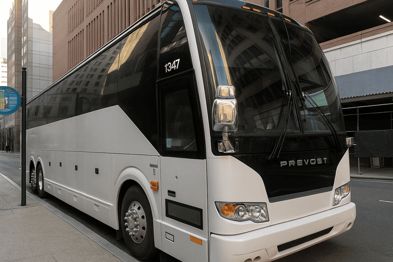 a Allentown Coach Bus Service coach bus