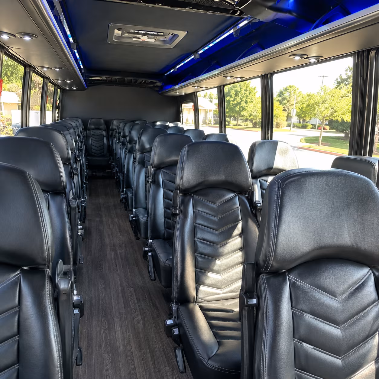 allentown airport transportation onboard seating