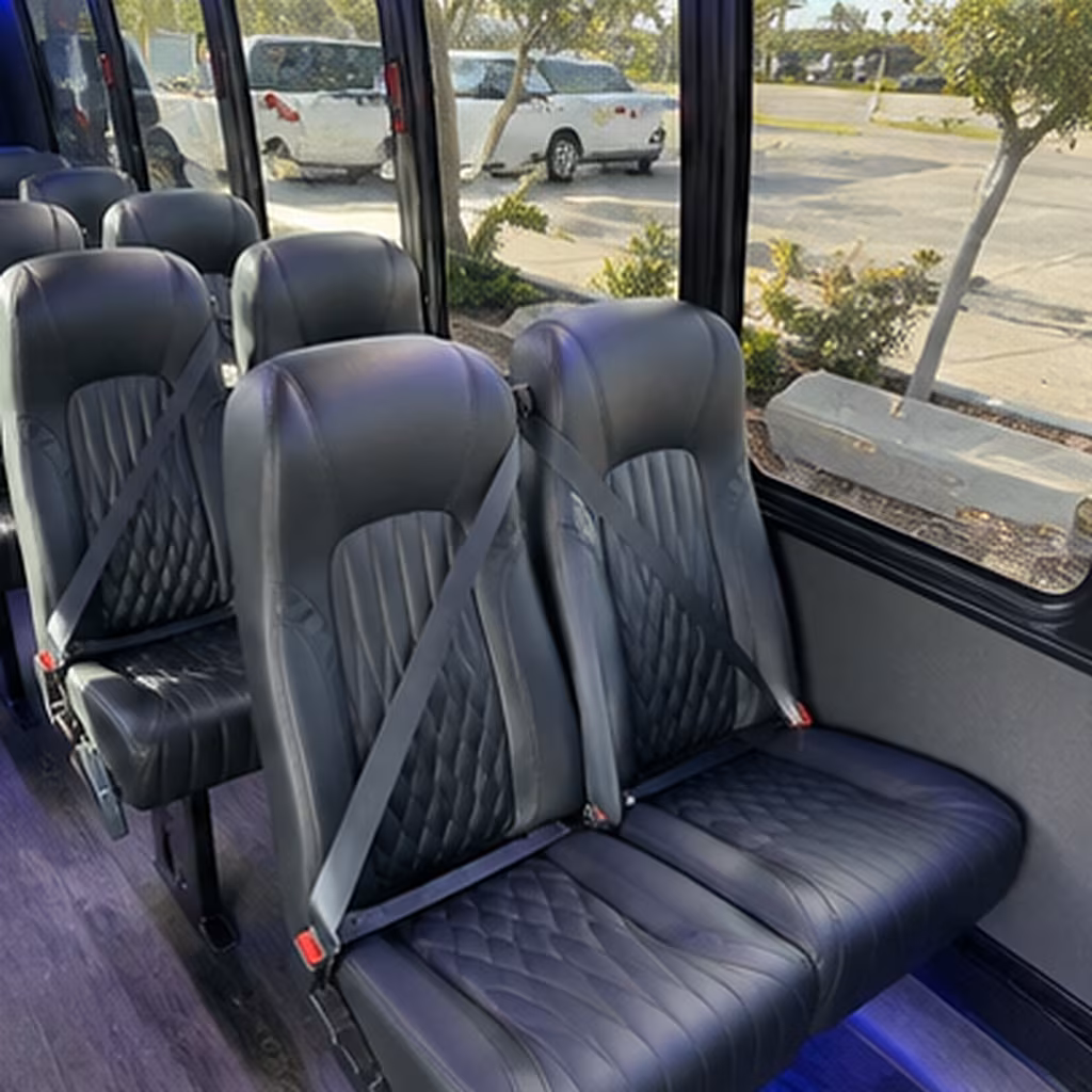 allentown concert transportation onboard seating