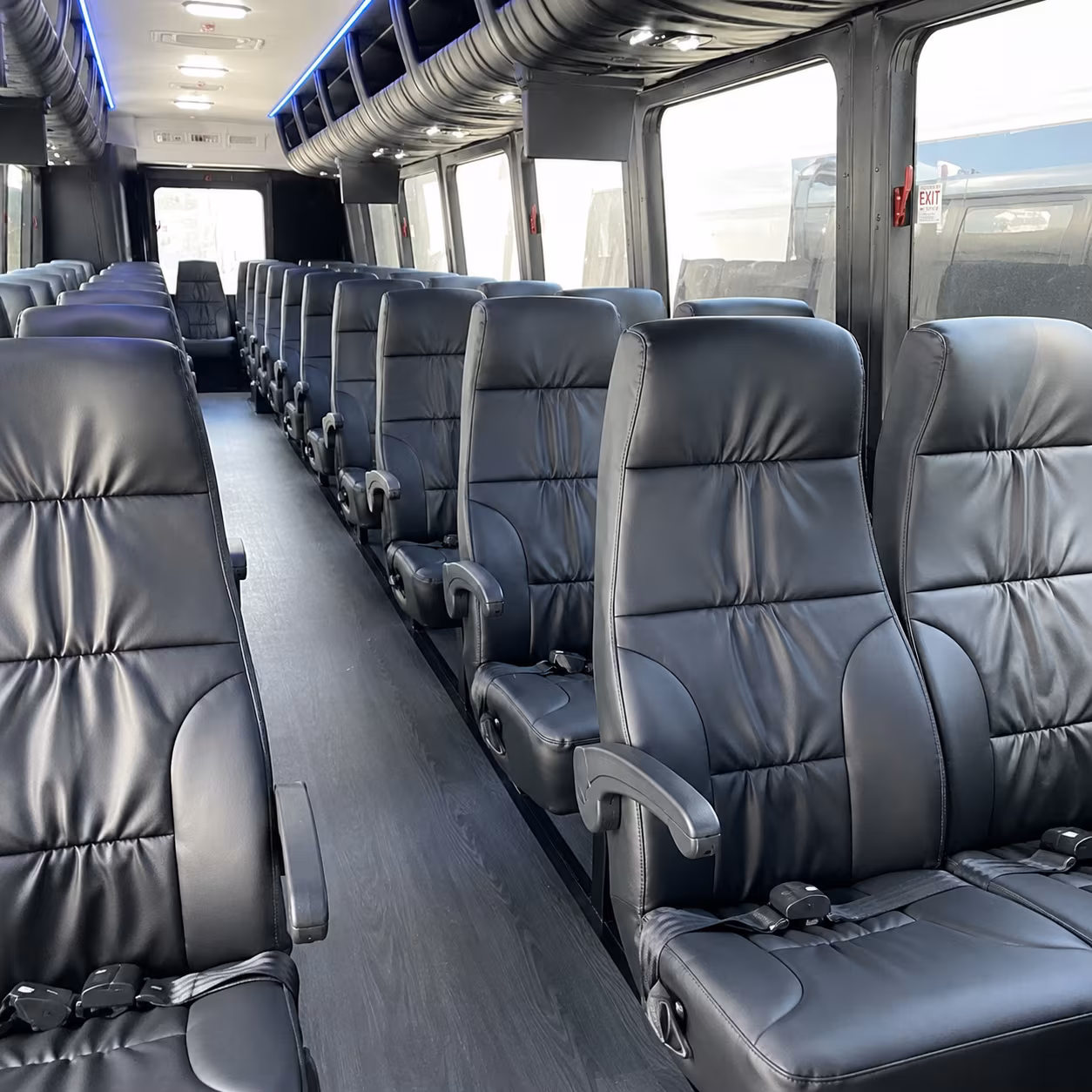 allentown government military transportation onboard seating