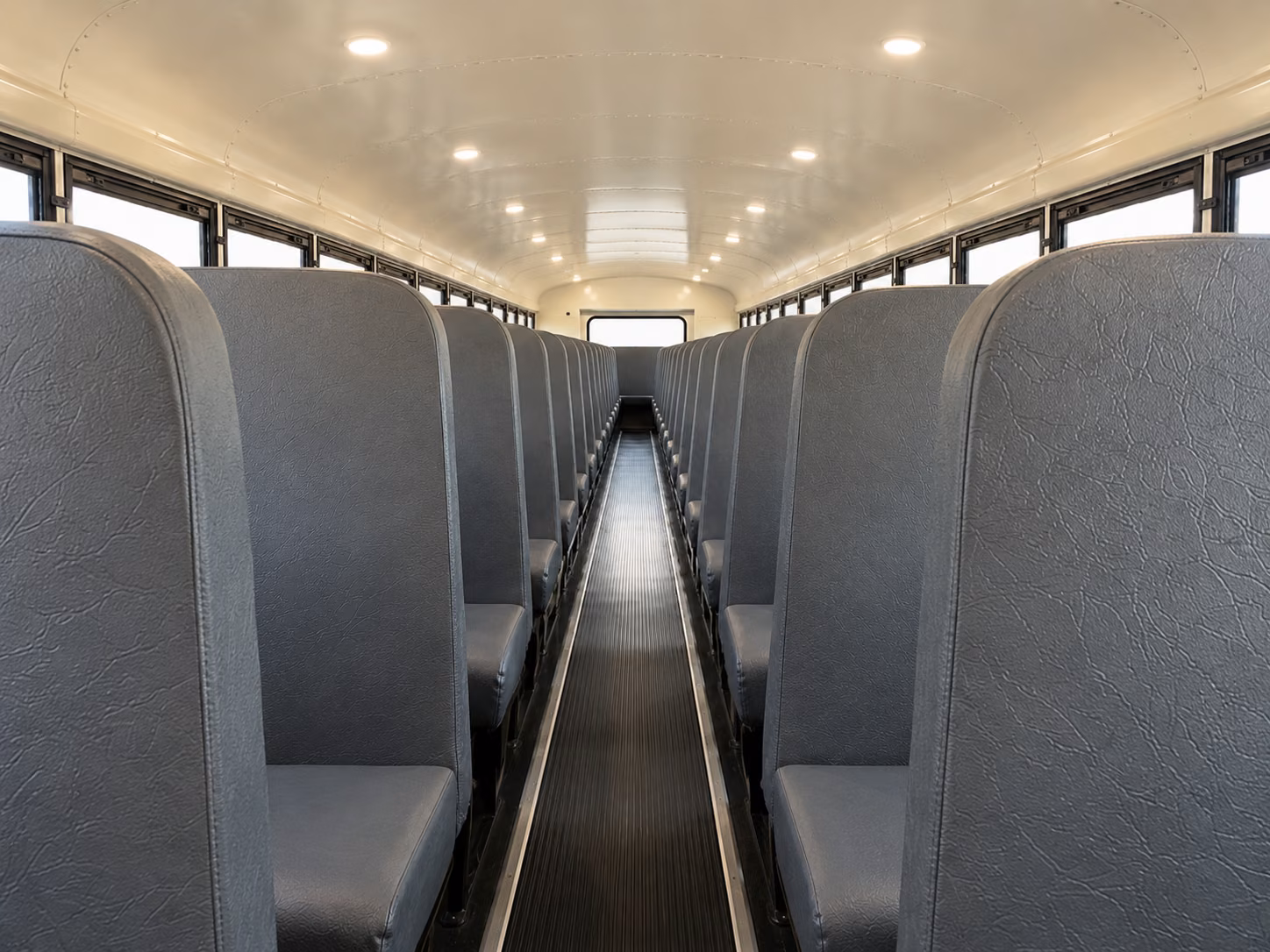 allentown school bus inside